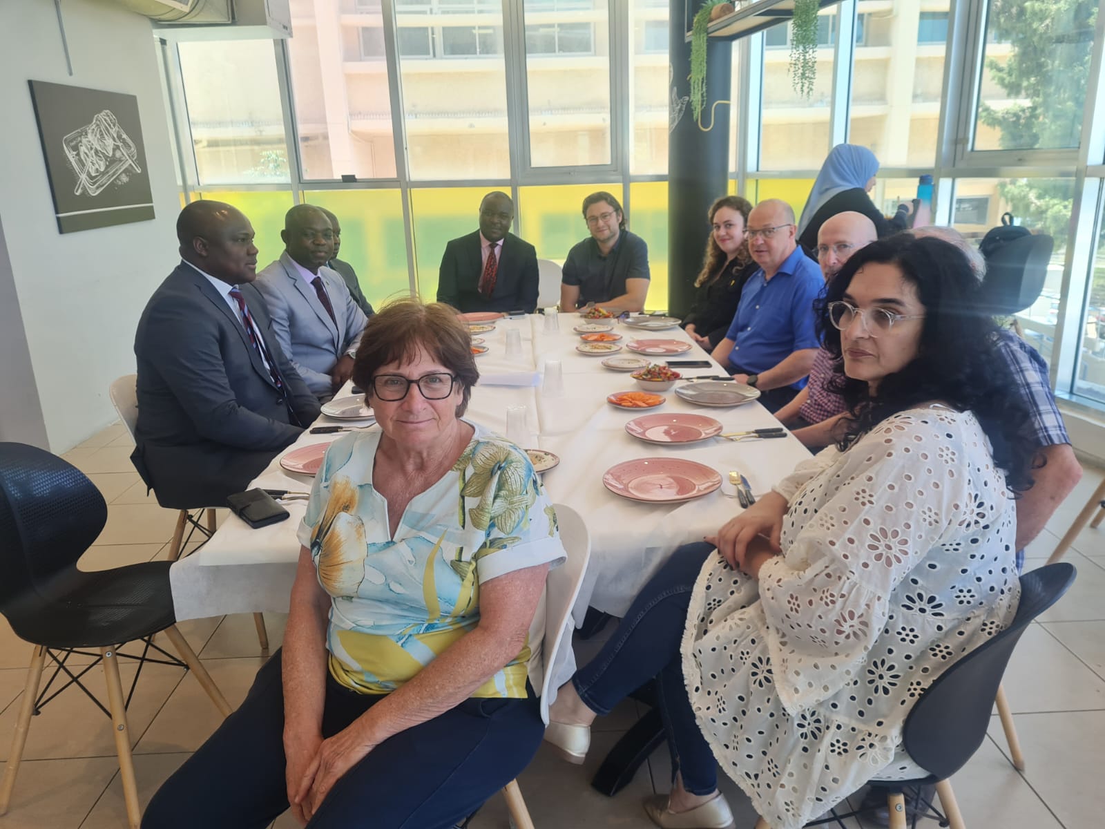 Gordon Academic College Hosts Diplomats from Zambian Embassy